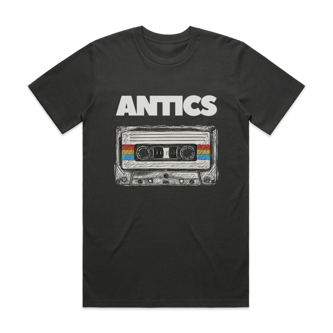 Cassette Tee | ANTICS TEES- Retro Music Vibes – ANTICS Tees